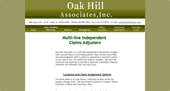 Desktop Screenshot of oakhillassoc.com